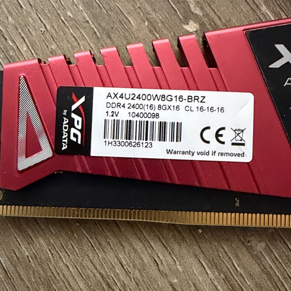 Ada XPG Red RAM Module - Picture 3 of 3